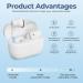 Maihear 2-in-1 Bluetooth Hearing Aids for Seniors - Digital Sound Amplifiers with Noise Cancelling Technology | Rechargeable & APP Controlled | 1 Pair X808-w - Buy Online on GoSupps.com