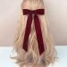 4 Pcs Velvet Hair Bows Ribbon Hair Clip Hair Accessories Ponytail Holder Hair Bow Clips for Women Girls Toddlers Teens Kids - Buy Online on GoSupps.com