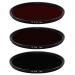 ICE Infrared 3 Filter Set 58mm IR 760 850 950 58 Optical Glass Slim