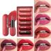 Buy 6 Colors Matte Lipstick Set - Durable Moisturizing Waterproof Lip Gloss for Women | Non-Stick Red Velvet Tint | Perfect Makeup Gift - Buy Online on GoSupps.com