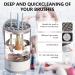 Buy Automatic Makeup Brush Cleaner - Rechargeable Quick Dry Transparent Washer for Effortless Cleaning - Buy Online on GoSupps.com