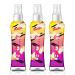So Vanilla Body Mist for Women - 3.5 oz Body Mist - Pack of 3