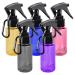 Small spray bottle 5 pieces 60 ml of travel size mini water spray bottles alcohol spray bottle Transparent spray bottle spray bottle for hair with continuously for flowers hair cleaning
