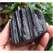 350g Natural Black Tourmaline Crystal Stone Original Home Decoration Stone Crystal Reiki - Buy Online on GoSupps.com