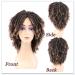 Dreadlock Wigs for Black Women and Men | Short Braided Afro Wig | Synthetic Twist Faux Locs | T1B/27 Color - Buy Online on GoSupps.com