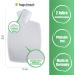 Hugo Frosch Classic Hot Water Bottle 1.8L - Half Lamella in Hugo Mint | Eco-Friendly Comfort for All - Buy Online on GoSupps.com