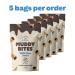 Muddy Bites Dark Chocolate Filled Waffle Cone Snacks - 5 Bags - Buy Online on GoSupps.com