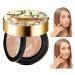 Foundation Cushion, Moisturizing Foundation Concealer with Non-greasy Mirror Air Cushion - Daily Cosmetics for Home, Work, Travel, Shopping, Meeting, Puchen