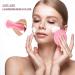 Lurrose 120 Compressed Face Sponges - Pink Cellulose Makeup Remover Pads for Gentle Peeling & Facial Cleansing | Perfect Scrubber for Women & Girls - Buy Online on GoSupps.com