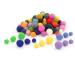Glaciart One Felt Pom Poms Wool Balls - 240 Pcs - Handmade Felted - 4 Sizes - 60 Colors - for Felting & Garland - Buy Online on GoSupps.com