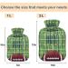 Naanle Sport American Football Heat Bottle - 1L Transparent Hot Water Bottle for Pain Relief & Cold Therapy - Ideal Bed Warmer for Hands & Feet - Buy Online on GoSupps.com