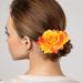 FRCOLOR 2 1 Men Suits Women Rose Flower Hair Clip Simulated Rose Hairpin Flower Hair Clips for Women Artificial Flower Hair Clip Xrose Hair Clip Orange Hair Clips Rose Color Set Mother - Buy Online on GoSupps.com