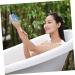 Magiclulu 3ST Silicone Body Washer & Massage Brush - Deep Cleaning Travel Hairbrush & Accessories for Men Women & Kids - Green - Buy Online on GoSupps.com