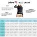 BALEAF Women's Rash Guard Swimsuit Top UPF 50+ Long Sleeve Diving Shirt - XX-Large Black - Buy Online on GoSupps.com