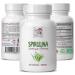 antioxidants supplement - clear skin supplement - SPIRUILINA 500MG - immune support supplement - hair skin and nails vitamins - brain supplement - chlorella capsules - spirulina pills - 2 bottles - Buy Online on GoSupps.com