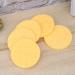Minkissy 10pcs Compressed Natural Cellulose Makeup Removal Sponge - Fast Cleansing Facial Wash (Yellow) - Eco-Friendly Beauty Tool - Buy Online on GoSupps.com