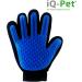 iQ-Pet Grooming Glove - 2 Sides: Rubber & Microfiber for Effortless Pet Care | International Shipping Available - Buy Online on GoSupps.com