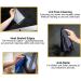 Extra Large Premium Microfiber TV Screen Cleaning Cloths - Pack of 4 | 12 x 12 inches | 30x30cm | 300 Wash Guarantee | Chemical-Free Cleaning | Non-Scratch | for OLED, LCD, iPad, Laptop Screens with Storage Pouch - Buy Online on GoSupps.com