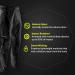 Storelli ExoShield Goalkeeper Pants | Padded Football Pants | High-Quality Hip & Knee Protection | Size M Black - International Shipping Available - Buy Online on GoSupps.com
