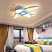 BOKALAKA Aeroplane Ceiling Light | LED Cartoon Lamp for Kids | 91W Colorful Ceiling Light for Bedroom & Living Room - Buy Online on GoSupps.com