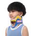 Neck Brace Collar Neck Brace Children Cervical Collar with V Shape and Front Air-Cut Design Four Gears Adjustable & 360 wrap Around for Neck Support Relief Neck Pain