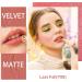 Oulac Soft Matte Lipstick & Blush Duo - Nude Peach | Cream to Powder Texture | Enriched with Rose Oil | Vegan & Cruelty-Free | 3.6g (Y08) - Last Fall - Buy Online on GoSupps.com