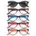 HEEYYOK Reading Glasses Women 1.25 5-Pack,Beautiful Womens Readers,Inculding Sun for Reading Outdoors Spring Hinge 5 Pack Mix Color 1.25 x