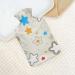 Color Stars Hot Water Bottle with Plush Cover - Bed Warmer for Adults & Kids | 26.5x15.3cm - International Shipping Available - Buy Online on GoSupps.com
