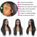 20 Inch Straight Lace Front Human Hair Wig | 13x4 HD Transparent Lace, Pre-Plucked, 180% Density | Natural Color Glueless Wig with Baby Hair | for Black Women - Buy Online on GoSupps.com