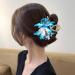 14 Pcs Orchid Plumeria Chiffon Flower Hair Clips - Multicolor Floral Barrettes for Women, Bridal Headpiece, Luau Tropical Wedding & Beach Party Decorations - Cute Hair Pins Accessory - Buy Online on GoSupps.com