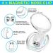 Anti Snoring Nose Clips and Nasal Dilators Set - 2021 Latest Snoring Solution - Silicone Magnetic Clip - Stop Snoring - 2 Choices - Buy Online on GoSupps.com