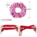 28-Piece Colorful Hair Band Set for Women | Meowmee Scrunchies Elastic Hair Ties & Headbands | Perfect Hair Accessories for Girls - Buy Online on GoSupps.com