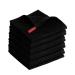 SFTXEY 100% Cotton Kitchen Dish Cloths 10-Pack Waffle Weave Dish Towels Ultra Soft Absorbent Quick Drying for Kitchen Towels Set Dish Rags 12x12 Inches(Black) Black 12 in x 12 in