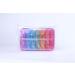 7-Day Pill Box with 4 Compartments - Weekly Tablet Organizer for Medication (Purple) - International Shipping - Buy Online on GoSupps.com