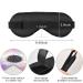 Sleep Mask - Light Blocking Rainbow Flower Eye Mask for Comfortable Sleeping | Adjustable Floral Eye Cover for Men & Women | Perfect for Travel Naps & Work - Buy Online on GoSupps.com