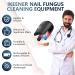 Ikeen Nail Fungus Treatment Device - Effective Onychomycosis Relief with Red & Blue Light Painless & Fast Fuzspilz Solution for Healthy Nails - Buy Online on GoSupps.com