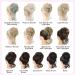REECHO Synthetic Tousled Updo Messy Bun Hair Piece - Black Brown - Buy Online on GoSupps.com