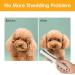 2 in 1 Stainless Dematting Comb for Dogs & Cats - Professional Deshedding Brush for Long Haired Pets - Removes Matted Fur, Knots, Tangles, and Loose Hair - Buy Online on GoSupps.com