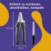 Dudi Pet Claw Scissors for Dogs Cats Rabbits & Guinea Pigs - Safe Nail Cutter & Grinder Set - Large Black/Gray - Buy Online on GoSupps.com