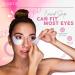 Glamza Eye Lash Gel Pads - 50 Pairs of Eyelash Lash Extension Under Eye Gel Pads Lint Eye Patches Beauty Tool - 50 PAIRS - Buy Online on GoSupps.com
