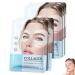 Masque pour les yeux au collag ne pour les yeux gonfl s et les cernes masque pour les yeux avec bio-collag ne complexe peptidique et vitamine C hydratation en profondeur (5pcs)