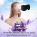 UNCN Sleep Headphones - Bluetooth Wireless Over-Ear Noise Cancelling Earbuds for Autism, Sleep Mask, and Dark Circles - Women's Cozy Black Headband - Buy Online on GoSupps.com