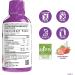 Bluebonnet Nutrition Liquid Calcium Citrate Calcium Citrate Magnesium Citrate Vitamin D3 Gluten Free Soy Free Milk Free Kosher 32 Servings Strawberry Flavor 16 Fl Oz (Pack of 3) - Buy Online on GoSupps.com