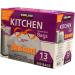 P2P Kitchen Trash Bags 13 Gallon Drawstring Gripping Trash Bag Expandable Thick Top Flexible Leak Proof Tear Resistant 200 Count - Buy Online on GoSupps.com