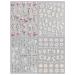 3D Embossed Flower Nail Art Stickers - Self-Adhesive Pegatinas U as, 5D Floral Design Decals - Nail Supplies Decorations - 4 Sheets - Buy Online on GoSupps.com