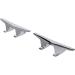Attwood 6245-6 Chrome-Plated Zinc Cleats | 6 Long, 2 3/32 Wide | Includes 4 #10 Fasteners - Buy Online on GoSupps.com
