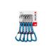 Ocun Hawk QD Wire PA 16 5-Pack Express Set Express Slings Blue 10CM