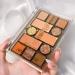 12 Colors Shimmering Eyeshadow Palette | Matte & Waterproof Glitter | Highly Pigmented Nude & Chocolate Tones | Long-Lasting Makeup - Buy Online on GoSupps.com