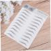 Housoutil 2pcs 3d Eyebrow Stickers Brow Transfer Stickers Eyebrow Stencils Eyebrow Trimming The Lazy 6d ze008 Black - Buy Online on GoSupps.com