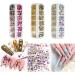 735 Pieces Gold Nail Rhinestones for Acrylic Nails - 3D Nail Diamonds Art Decoration DIY (Gold AB) - Buy Online on GoSupps.com